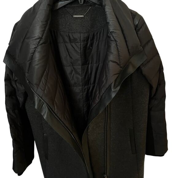 Elie Tahari Wool Blend Long Coat - Picture 4 of 8